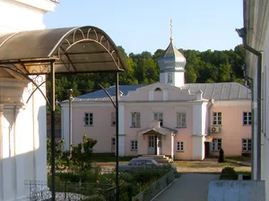 Heated church of Holy Trinity Derman convent