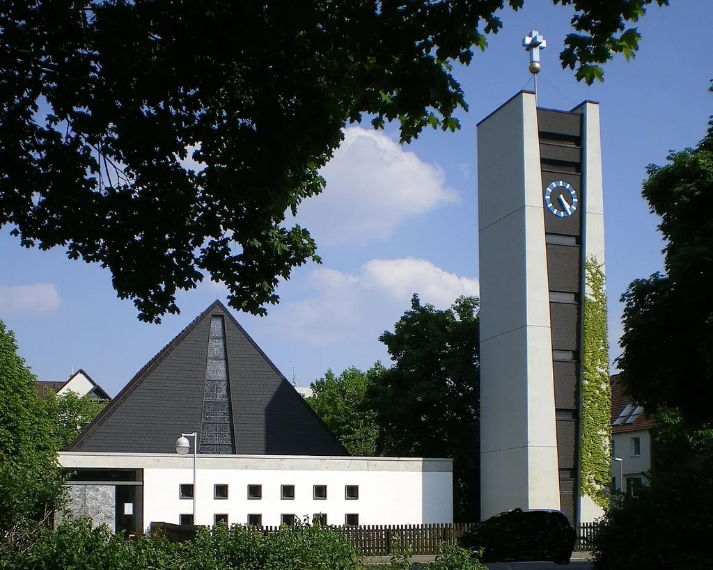 Die evangelisch-lutherische Zachäuskirche in Hannovers Stadtteil Burg.