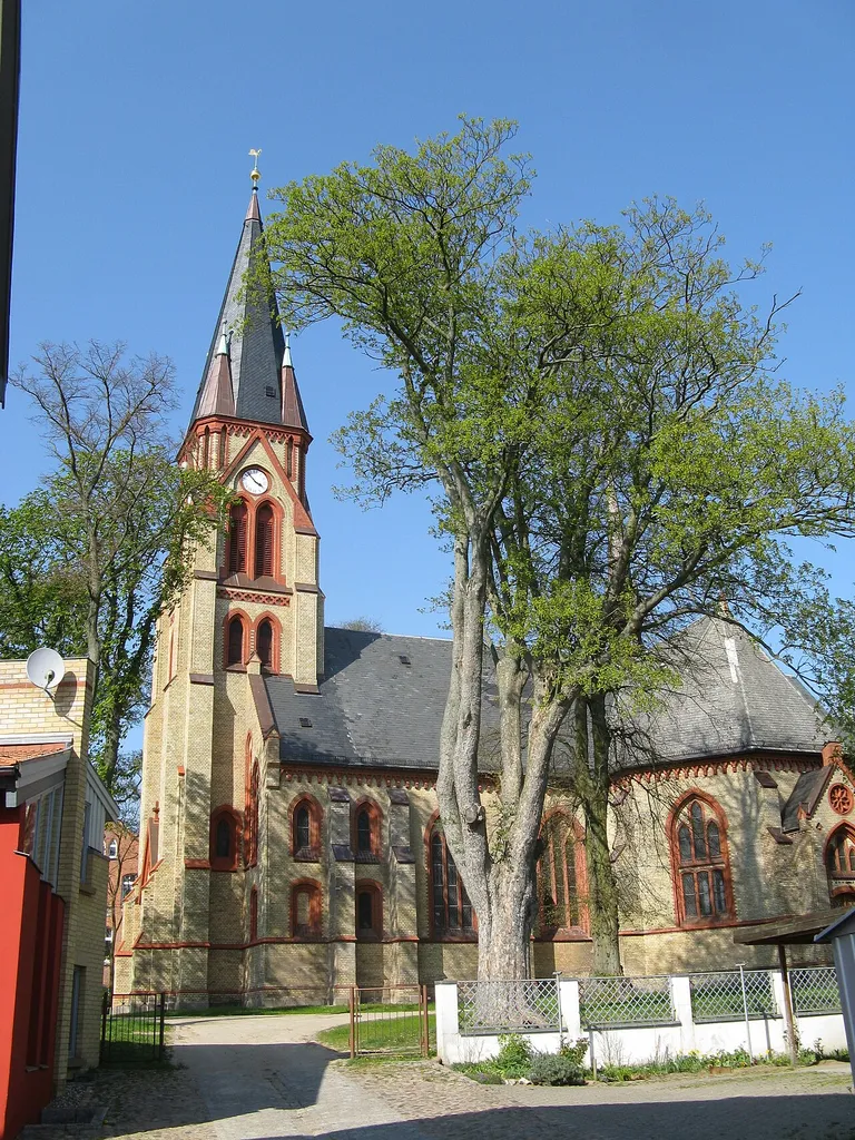 Church in Warin, disctrict Nordwestmecklenburg, Mecklenburg-Vorpommern, Germany