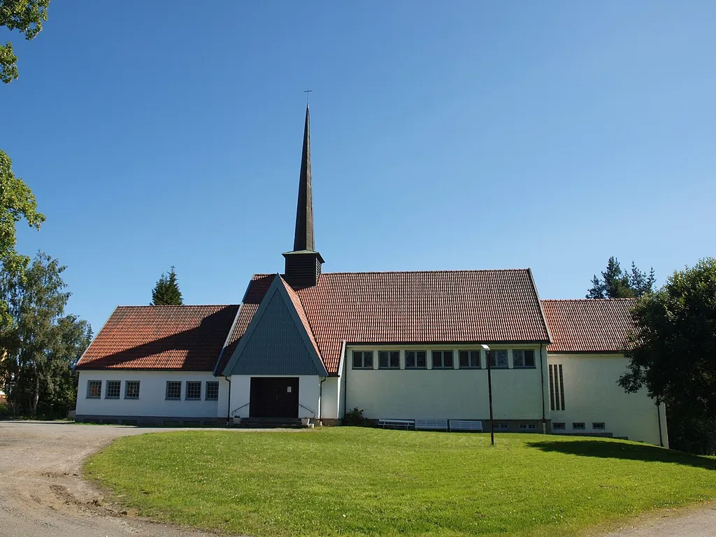 Tempe church (Tempe kirke) in Trondheim, Norway.