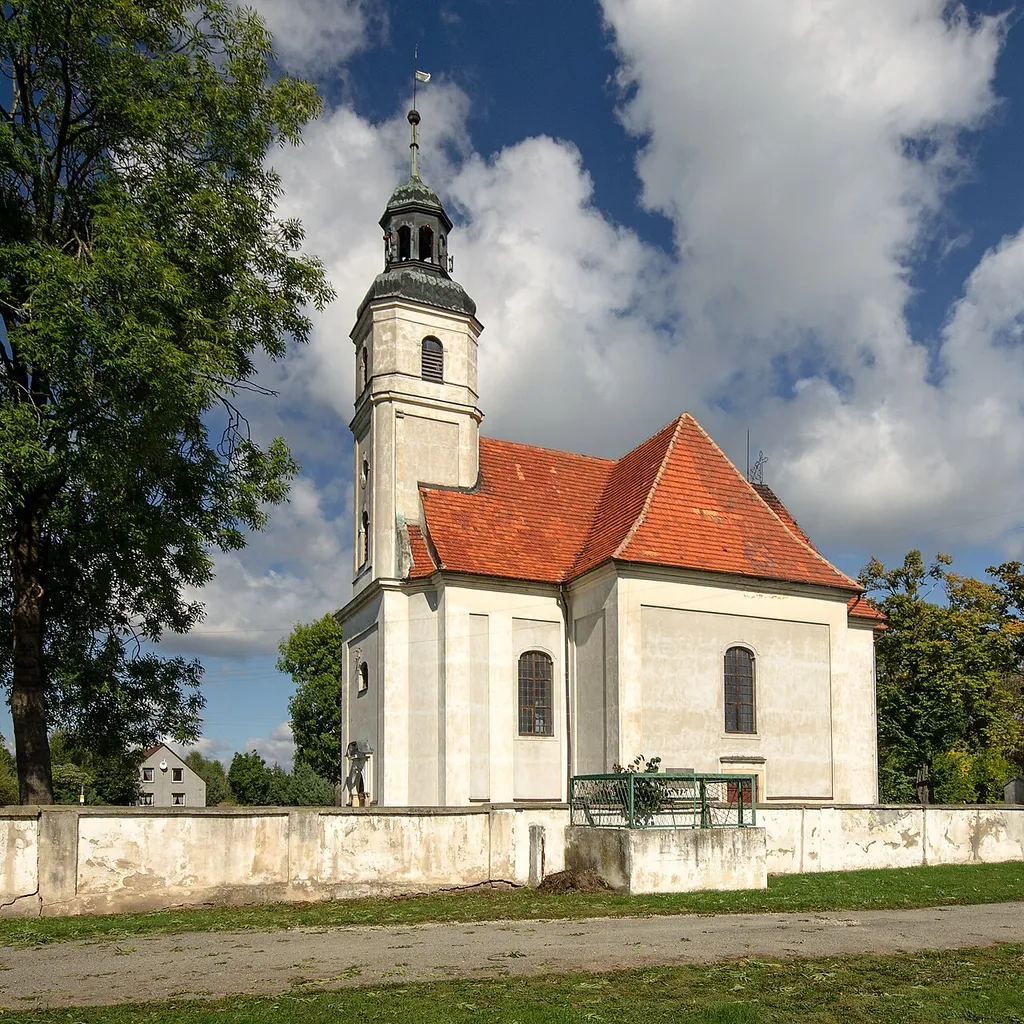 Cieśle, kościół fil. p.w. Matki Boskiej Tuchowskiej, 1718, 1930