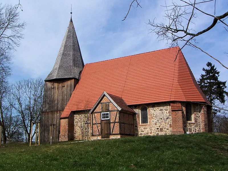 Kirche in Techentin, Landkreis Parchim