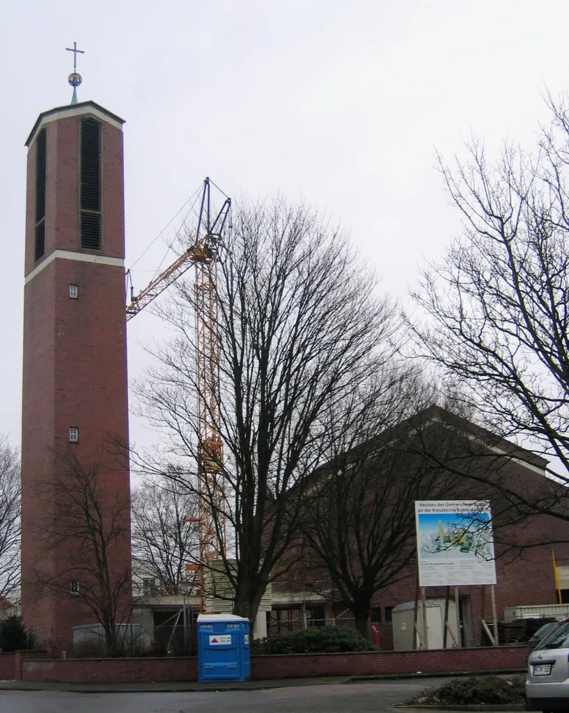 Church in Bünde-Ennigloh, District of Herford, North Rhine-Westphalia, Germany.