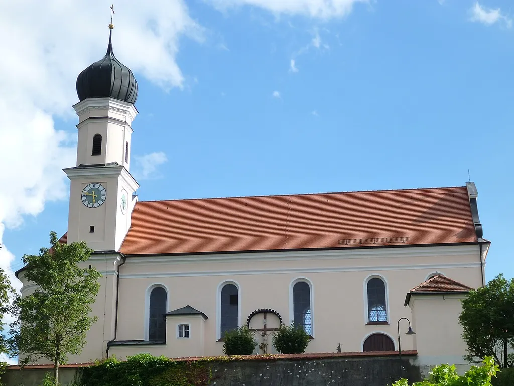 Church in Allmannshofen, Bavaria