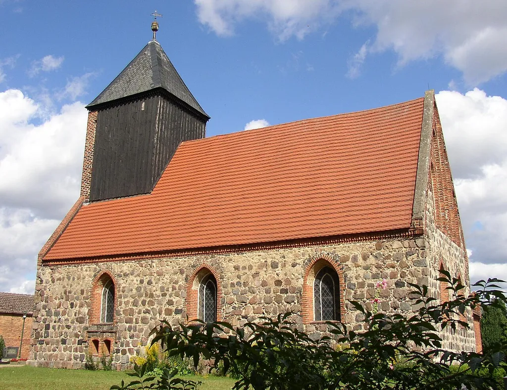 Church in Neuruppin-Lichtenberg in Brandenburg, Germany