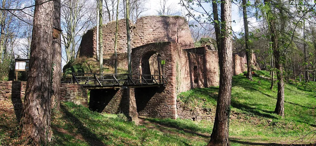 Ansicht der Burgruine Wildenstein