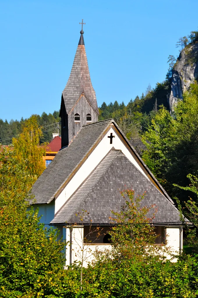 Subsidiary church Saint Stephen at Goritschach, market town Finkenstein on the Lake Faak, district Villach Land, Carinthia, Austria, EU
