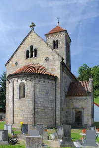 Romanesque church in Mohelnice nad Jizerou