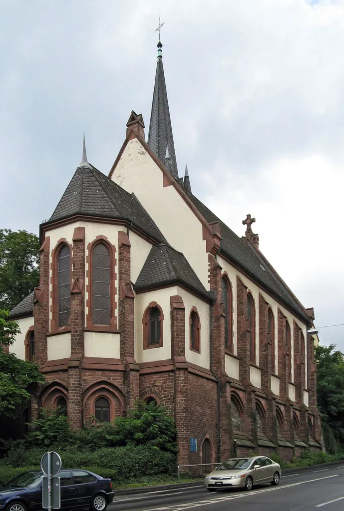 Altkatholische Kirche in Wiesbaden, erbaut 1898 bis 1900