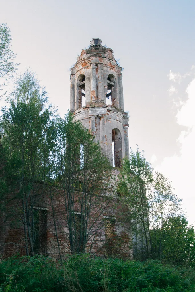 Воскресенская церковь: Бакланово (Малое Новоселье), Кимрский район, Тверская область