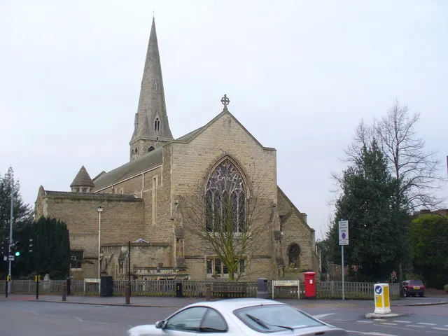 St Mark's Church Landmark Surbiton church at the corner of Church and St Mark's Hills.