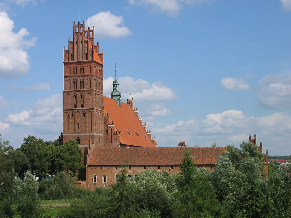 Collegiate church of the Holy Saviour and All Saints in Dobre Miasto, end of 14th century
