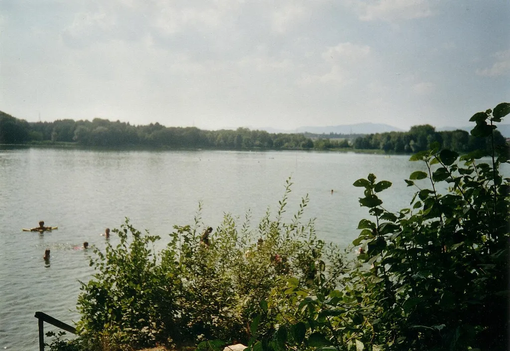 Burgäschisee vom südöstlichen Ufer aus.