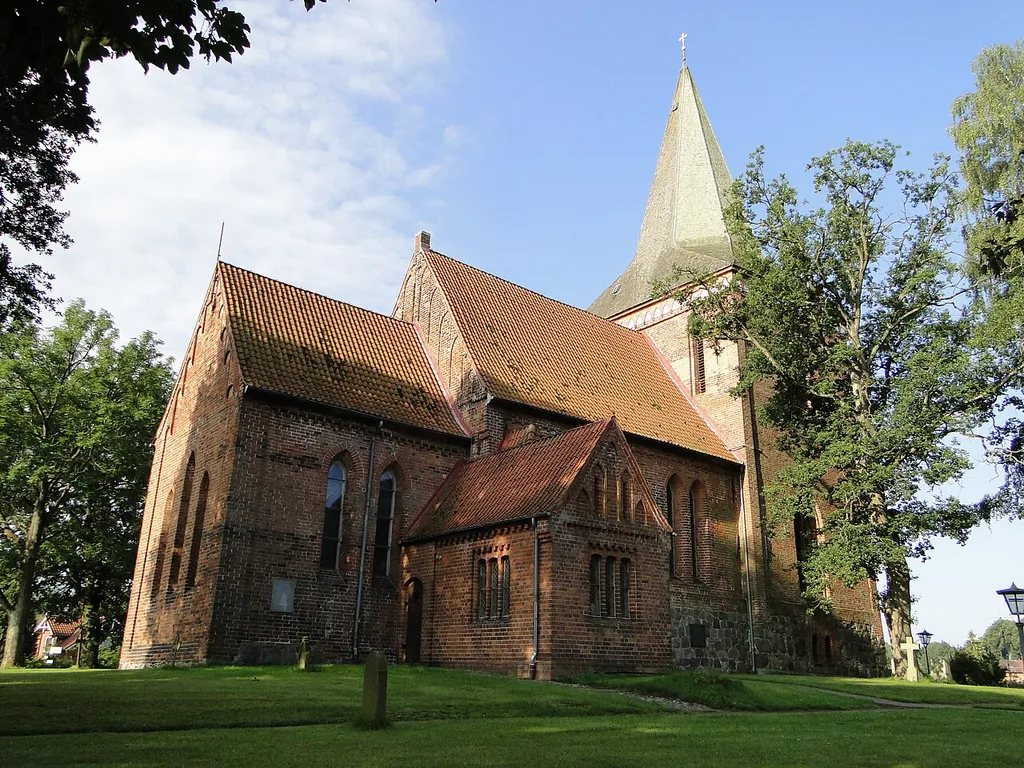 Church in Berkenthin, disctrict Herzogtum Lauenburg, Schleswig-Holstein, Germany