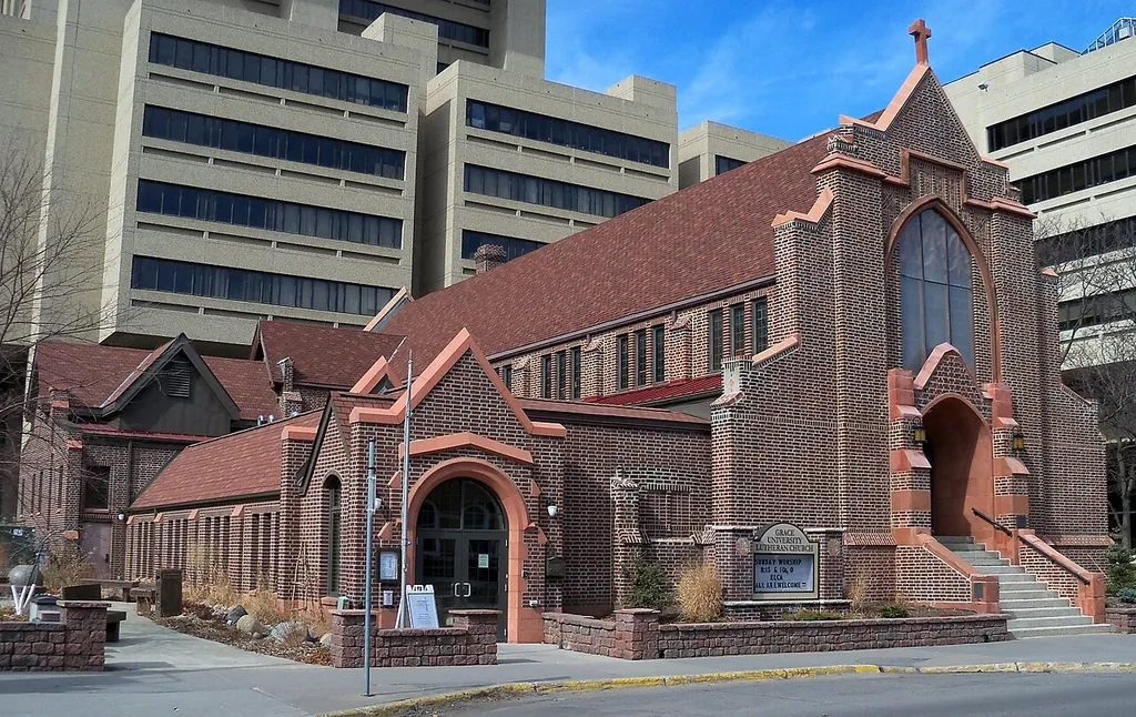 Grace University Lutheran Church in Minneapolis, Minnesota, USA.