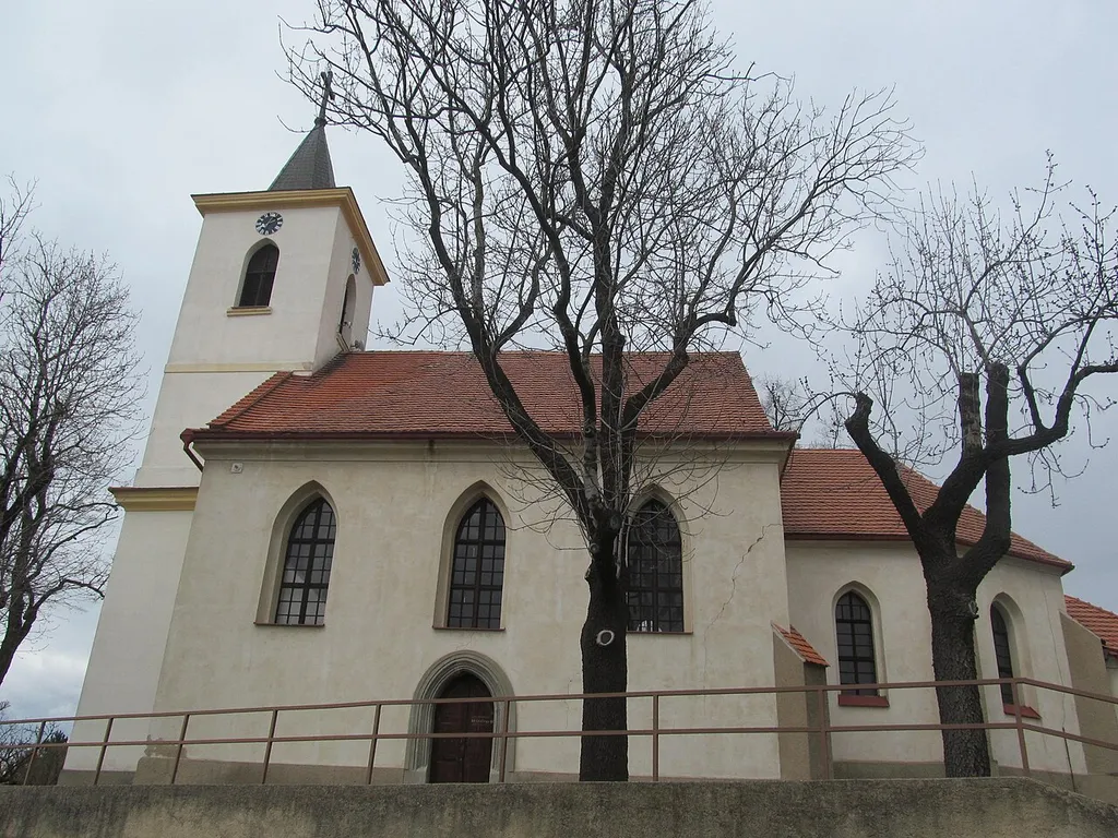 Church of Saint John the Baptist in Klapý