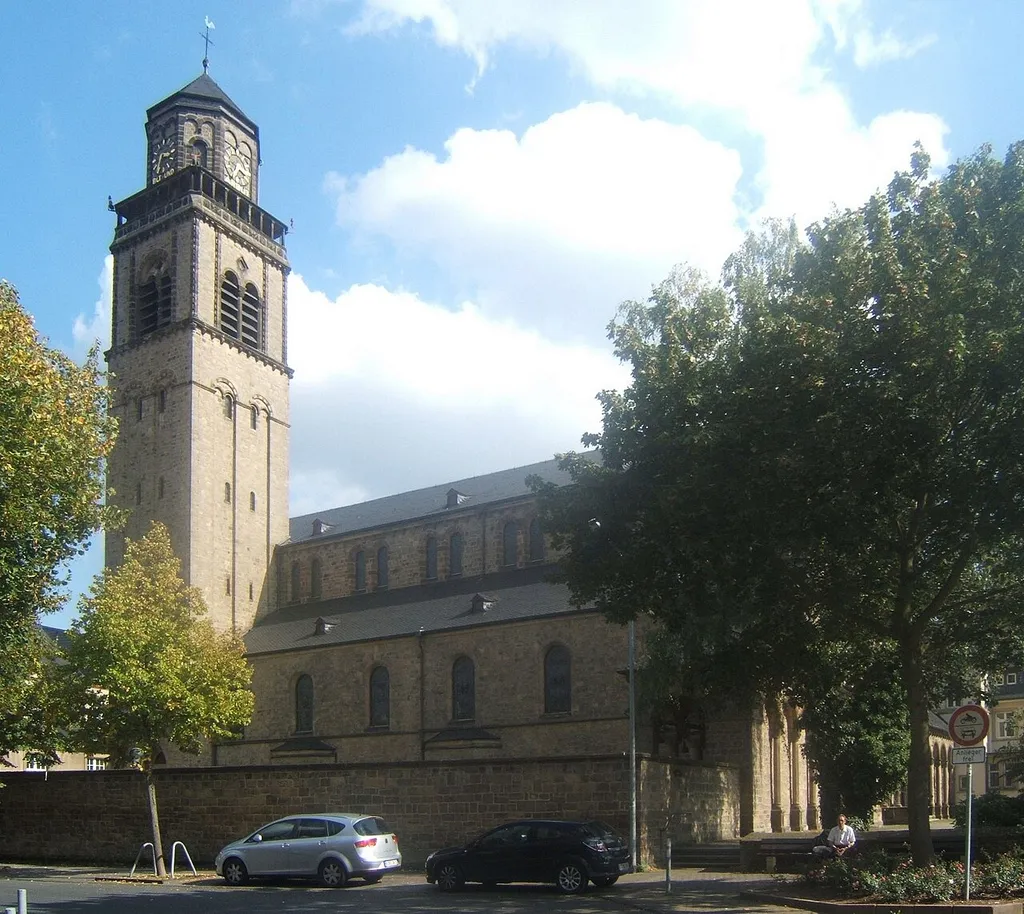 Parish church St. Martin (exterior view) in Trier, Germany