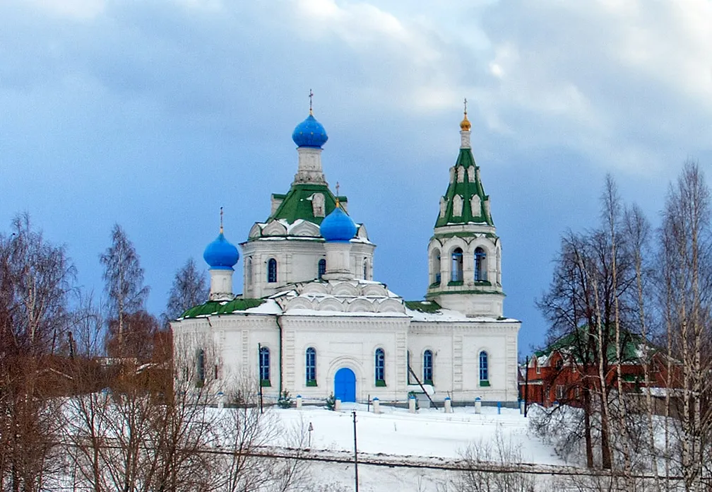 Church of the Trinity in Sysoevo / Moscow Region, Russia
