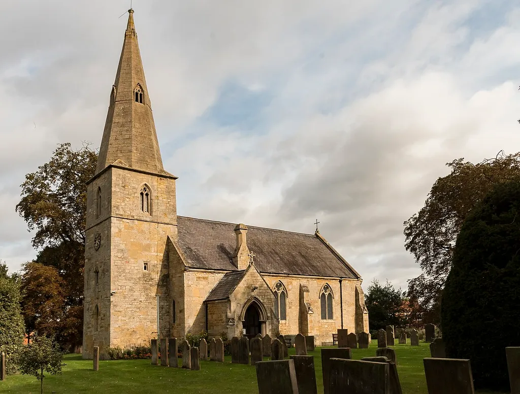 The tower dates from 13/14th century. Rebuilt in 1725 and restored in 1869 when the apse was added.