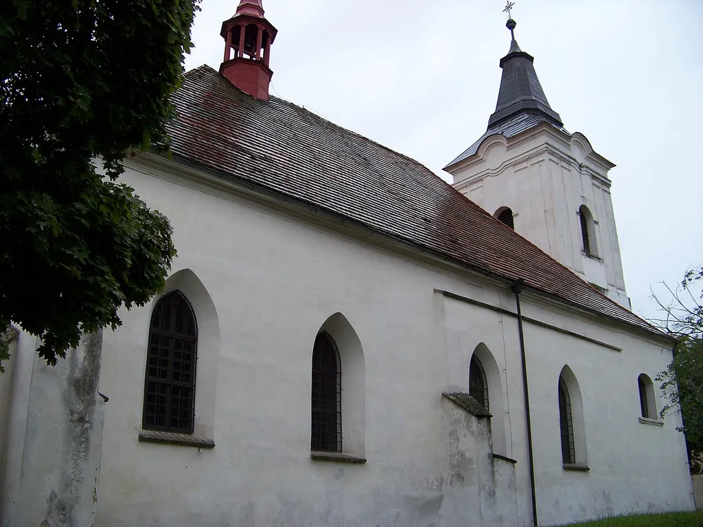 Volyně, Strakonice District, South Bohemian Region, Czech Republic. All Saints Church.