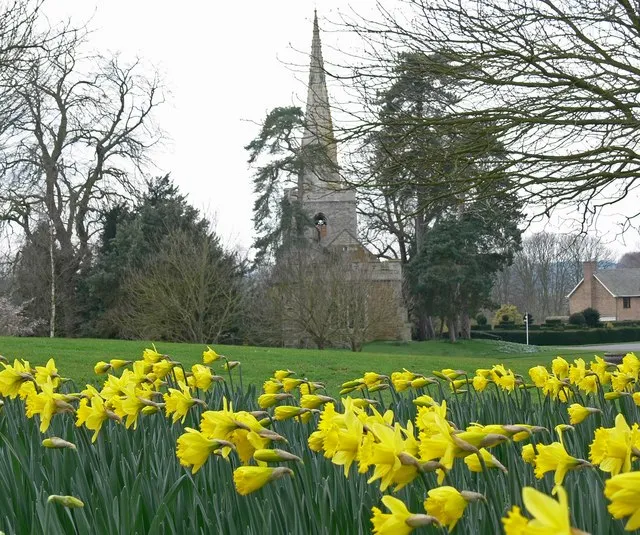 Parish church of St Michael and All Angels, Brooksby, Leiecstershire, seen from the east
