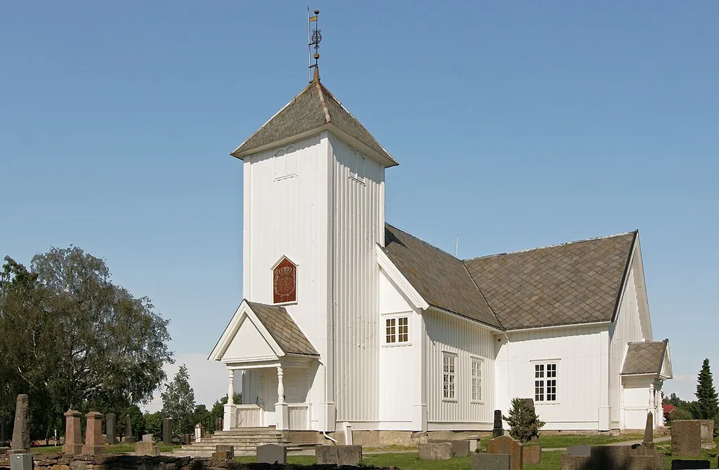 Ottestad church, Stange, Norway.