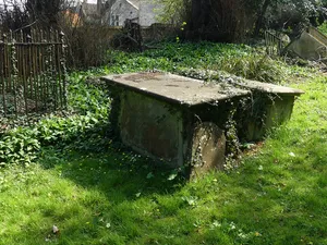 Unidentified monument, 4 metres south of Gore Langton monument in churchyard to north east of Holy Trinity Church