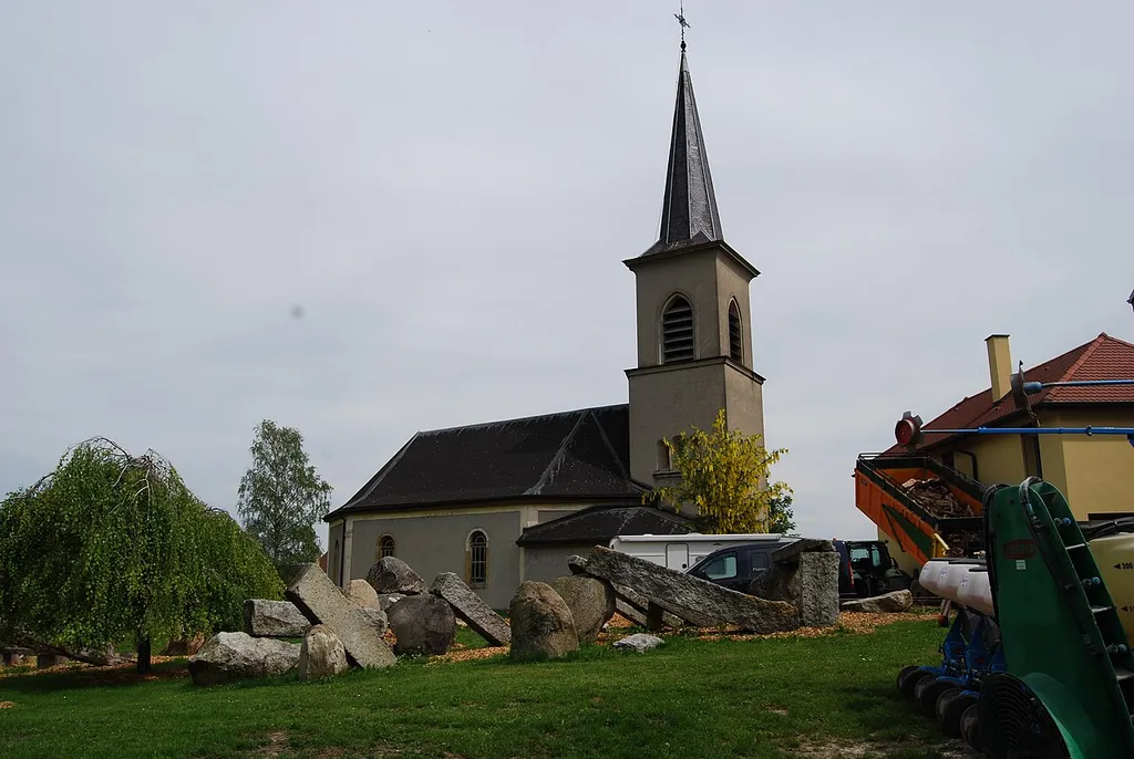 Church of Champvent, canton of Vaud, Switzerland