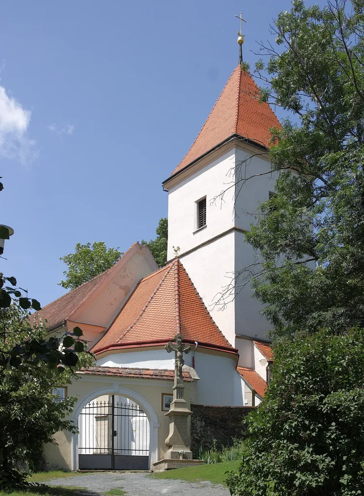 Želešice - Kostel Neposkvrněného početí Panny Marie.