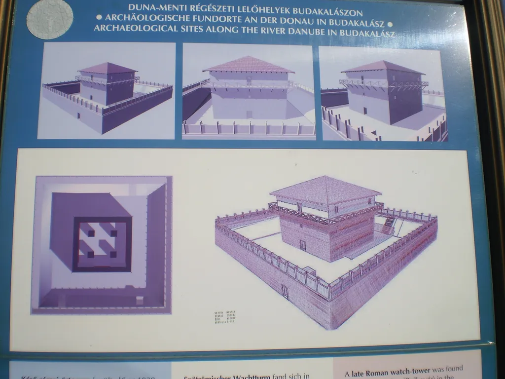 Budakalász reconsturction of a roman burgus