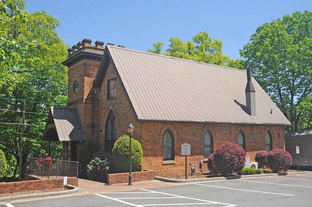 aka St. Philip's Roman Catholic Church; it was built in 1898 and it was abandoned by 1976, and adaptively reused as a law office. It is named Key because it was a memorial to Philip Barton Key, a grand nephew of Francis Scott Key of Maryland. Most recently it has been modified to become Key to Escape, an escape entertainment facility that allows thousands each year to visit and enjoy this structure.