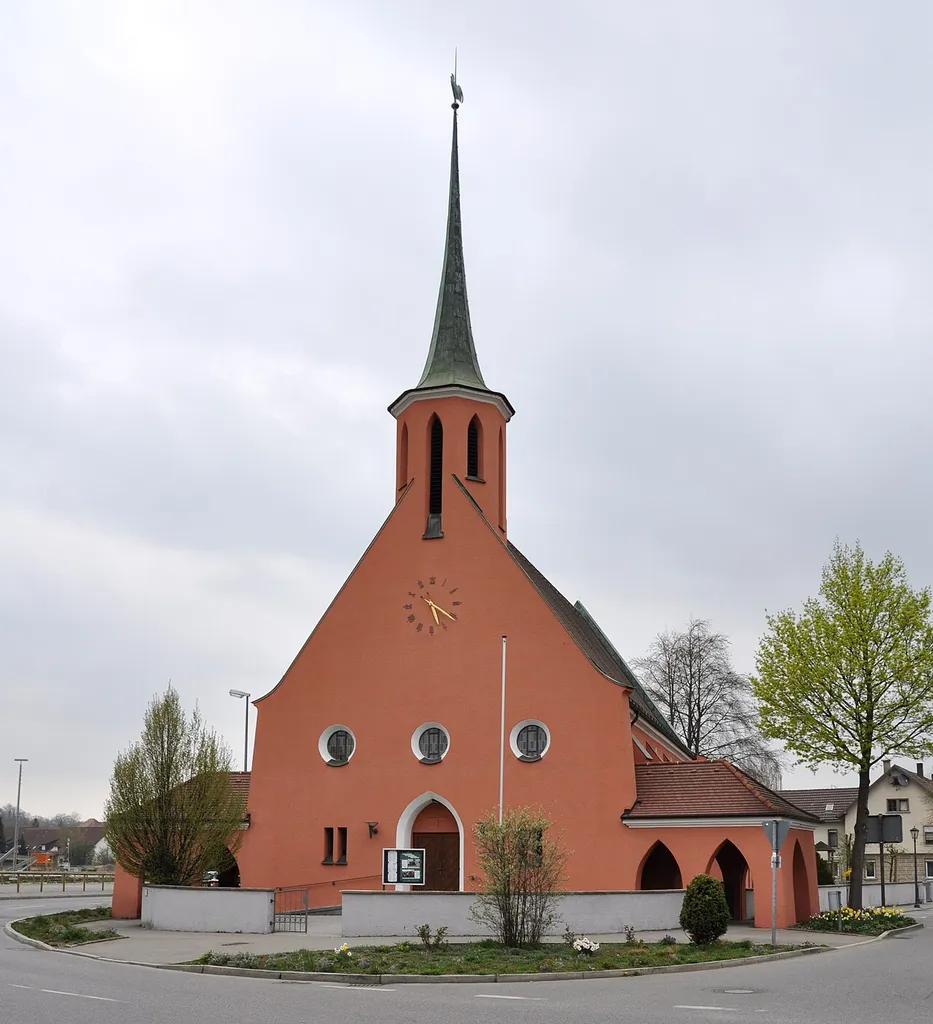 Bad Saulgau, Evangelische Christuskirche, Außenansicht