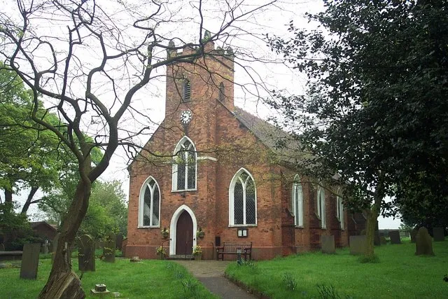 Stonnall Church. Dedicated to St. Peter and built in 1822