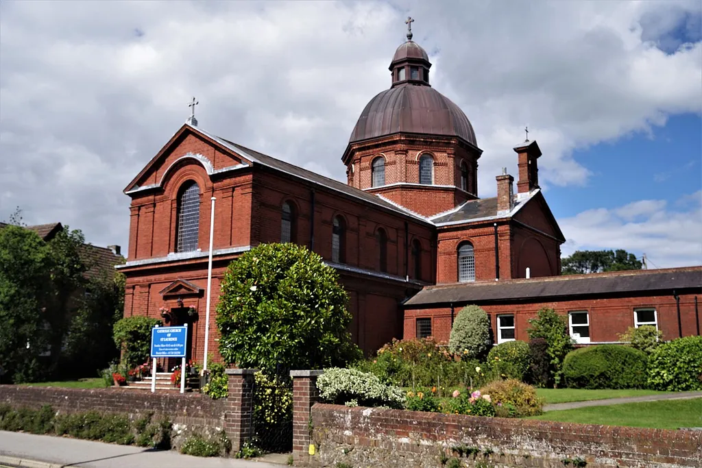 Roman Catholic Church of St Lawrence .mw-parser-output .messagebox{margin:4px 0;width:auto;border-collapse:collapse;border:2px solid var(--border-color-progressive,#6485d1);background-color:var(--background-color-neutral-subtle,#fbfcff);color:var(--color-base,#202122);box-sizing:border-box;border-inline-start-width:8px}.mw-parser-output .messagebox.mbox-small{font-size:88%;line-height:1.25em}.mw-parser-output .mbox-warning,.mw-parser-output .mbox-speedy{border:2px solid var(--border-color-error,#b22222);background:var(--background-color-error-subtle,#ffdbdb);border-inline-start-width:8px}.mw-parser-output .mbox-serious,.mw-parser-output .mbox-delete,.mw-parser-output .mbox-stop{border:2px solid var(--border-color-error,#b22222);border-inline-start-width:8px}.mw-parser-output .mbox-issue,.mw-parser-output .mbox-content{border:2px solid #f28500;background:var(--background-color-warning-subtle,#ffe);border-inline-start-width:8px}.mw-parser-output .mbox-query,.mw-parser-output .mbox-style{border:2px solid #f4c430;background:var(--background-color-warning-subtle,#ffe);border-inline-start-width:8px}.mw-parser-output .mbox-shit{border:2px solid #960;border-inline-start-width:8px}.mw-parser-output .mbox-license{border:2px solid #88a;border-inline-start-width:initial}.mw-parser-output .mbox-legal{border:2px solid var(--border-color-notice,#666);background:var(--background-color-base,#fff);border-inline-start-width:8px}.mw-parser-output .mbox-honor{border:2px solid #ca3;background:var(--background-color-warning-subtle,#fcf4db);border-inline-start-width:8px}.mw-parser-output .mbox-growth{border:2px solid #8d4;background:var(--background-color-success-subtle,#d5fdf4);border-inline-start-width:8px}.mw-parser-output .mbox-move{border:2px solid #93c;border-inline-start-width:8px}.mw-parser-output .mbox-protection,.mw-parser-output .mbox-message{border:2px solid var(--border-color-base,#aaa);border-inline-start-width:8px}.mw-parser-output .messagebox .mbox-text{border:none;padding: