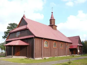 Wooden church in Czarnia
