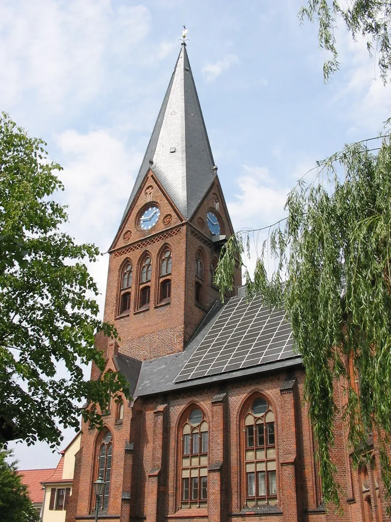 Lutheran church in Hagenow, disctrict Ludwigslust, Mecklenburg-Vorpommern, Germany