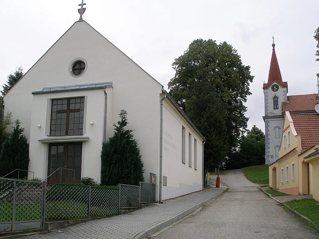 Besednice - churches (of The Czechoslovak Hussite Church and of the Catholic Church)