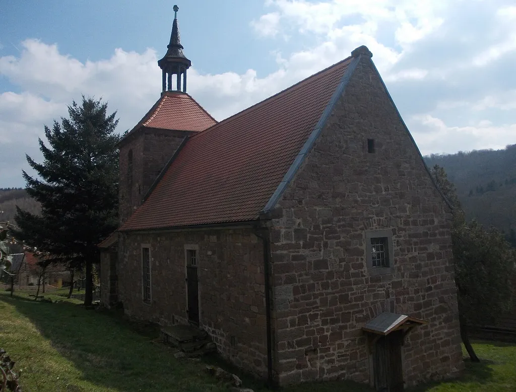 St. James Church in Thalwinkel (Bad Bibra, district: Burgenlandkreis, Saxony-Anhalt)