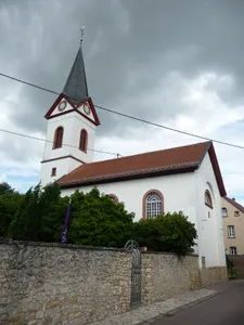 Protestant church in Bermersheim