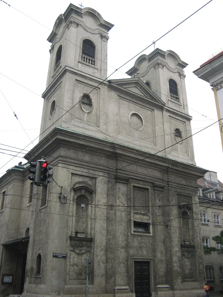 Church Neulerchenfelder Pfarrkirche at 16th district of Vienna, Ottakring