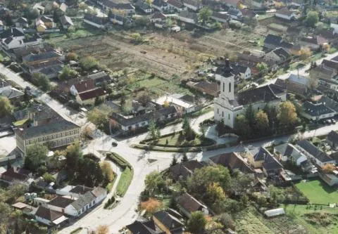 Isaszeg, Hungary, aerialphotography