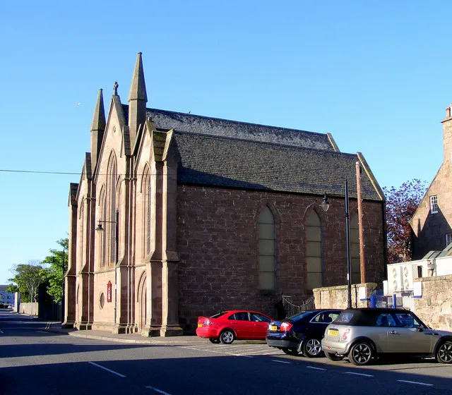 Knox Montrose United free church of Scotland.