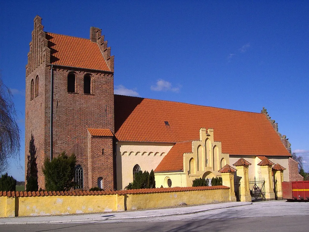 Valløby Church, Valløby parish, Municipality of Stevns, Region Sealand, Denmark.