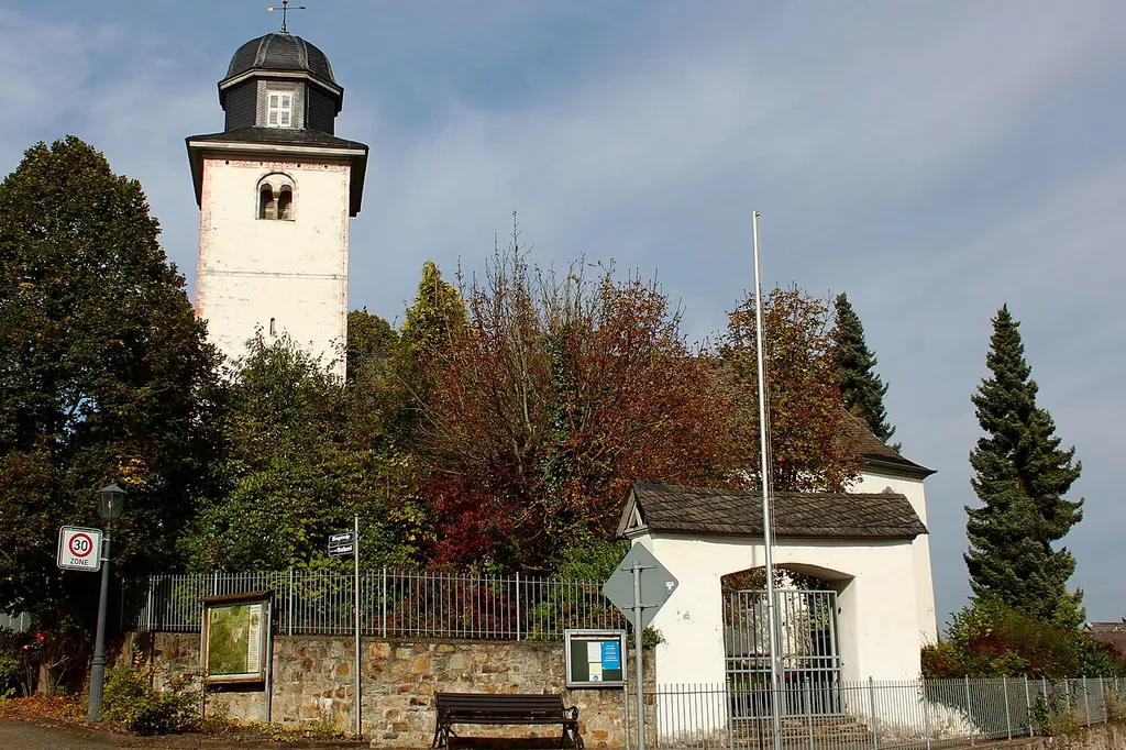 Evangelische Kirche, Nordhofen, Westerwald, Rheinland-Pfalz
