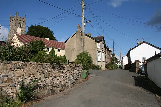 Bridford: near the church