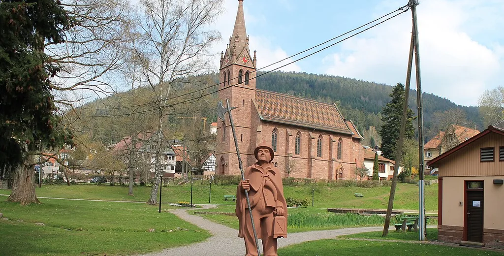 Höfen an der Enz mit Kirche und Nachtwächter Führung mit dem Kreisgeschichtsverein Calw e.V. am 07.04.2019