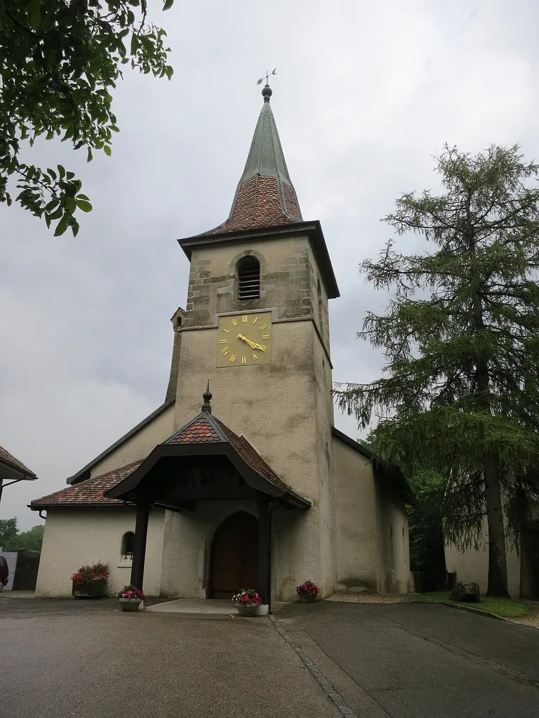 Kirche, Gingins VD, Schweiz