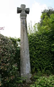 Stone Cross Above Crossroads Approximately 30 Metres North East Of Church Of St Cyriac And St Julitta