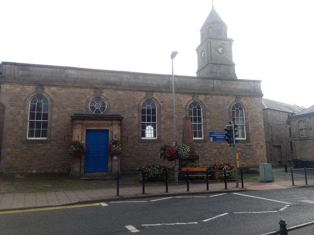 Coldstream, High Street, Coldstream Parish Church (church building in Scottish Borders, Scotland, UK)