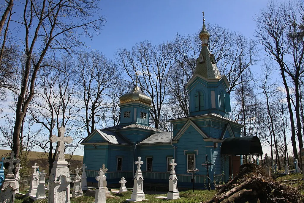 Дерев'яна церква в селі Чеснівський Раківець Збаразького району Тернопільської області